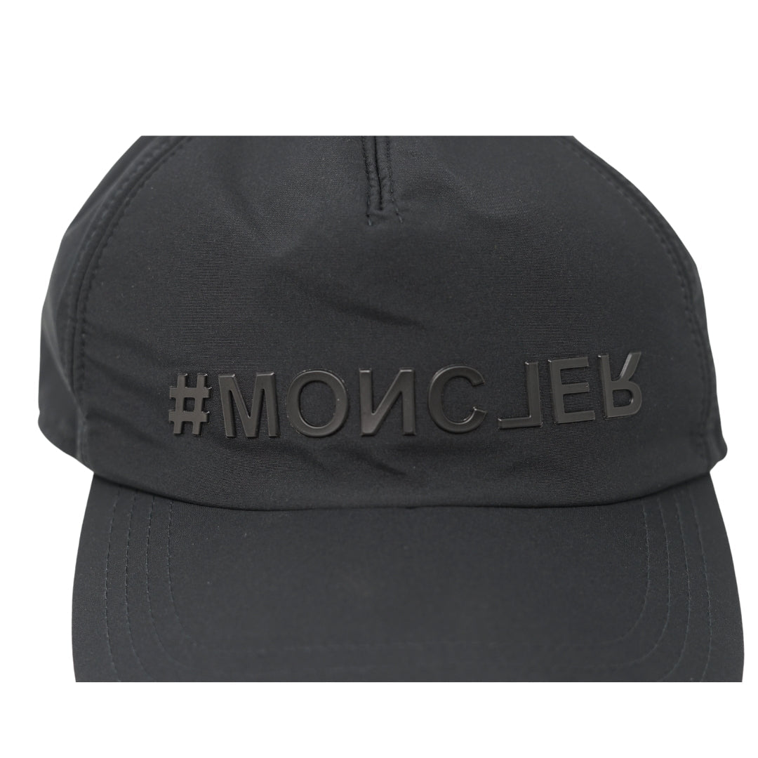 Moncler Brand Logo Black Baseball Cap