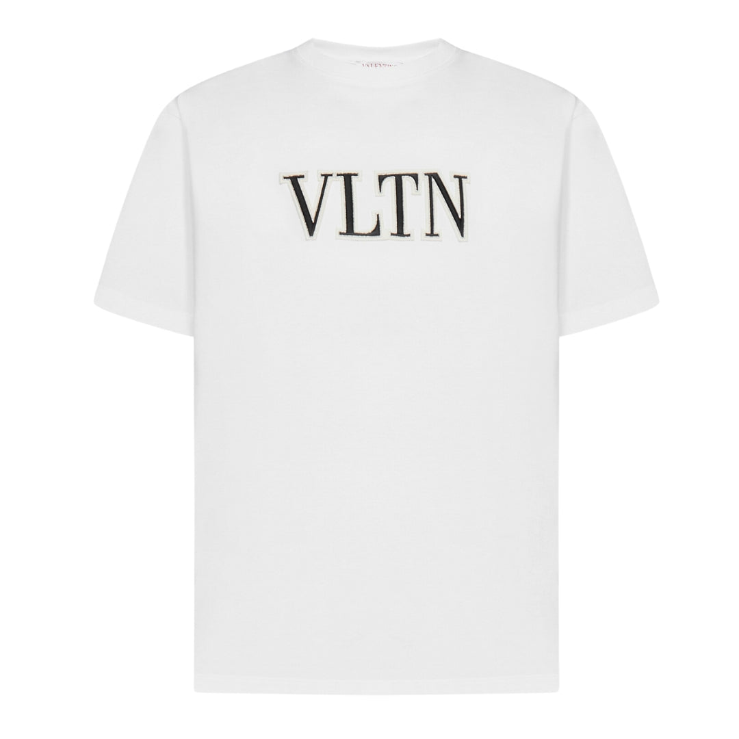 Valentino VLTN Embroidered White T-Shirt - XKX LONDON