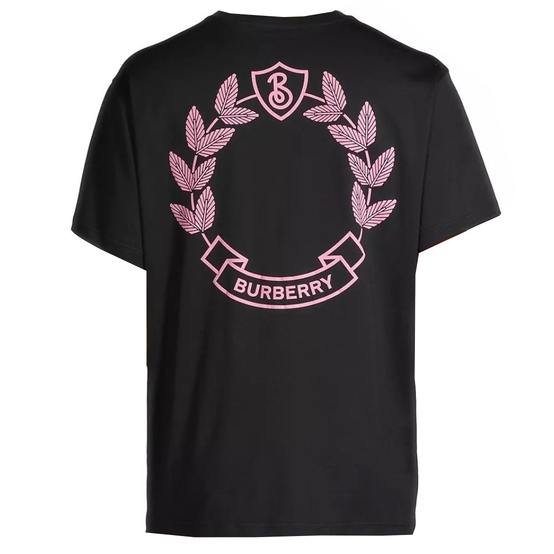 Burberry Branded Back Logo Black T-Shirt - XKX LONDON