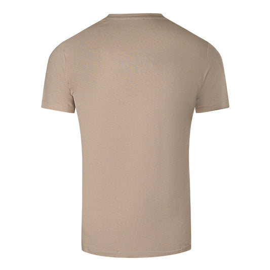 Balmain Branded Embossed Logo Sand T-Shirt