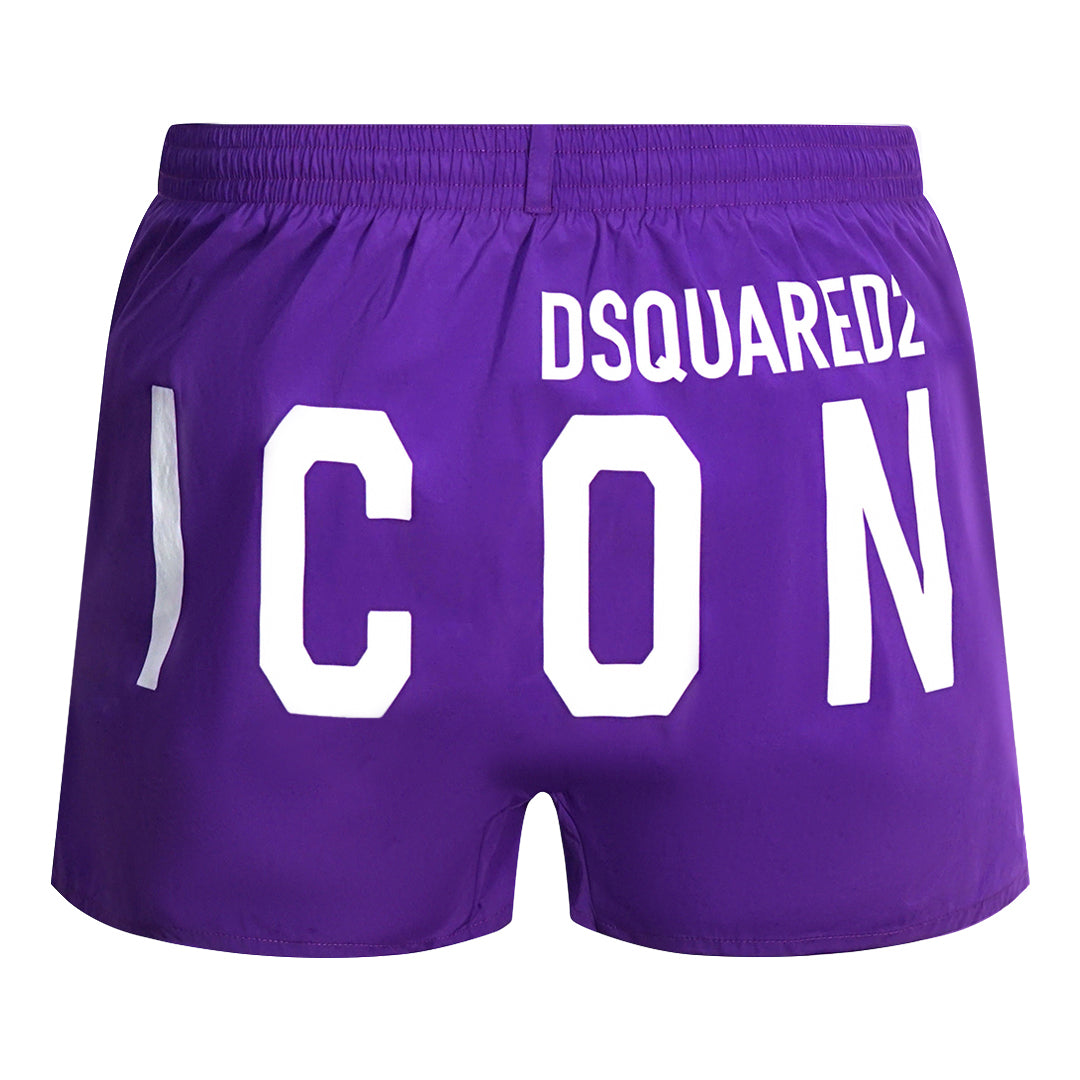 Dsquared2 D7B643950 51248 Purple Swim Shorts Dsquared2