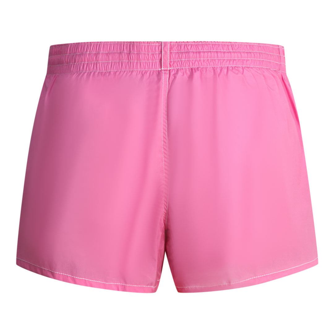 Dsquared2 Multi-Colour Block Logo Pink Swim Shorts Dsquared2