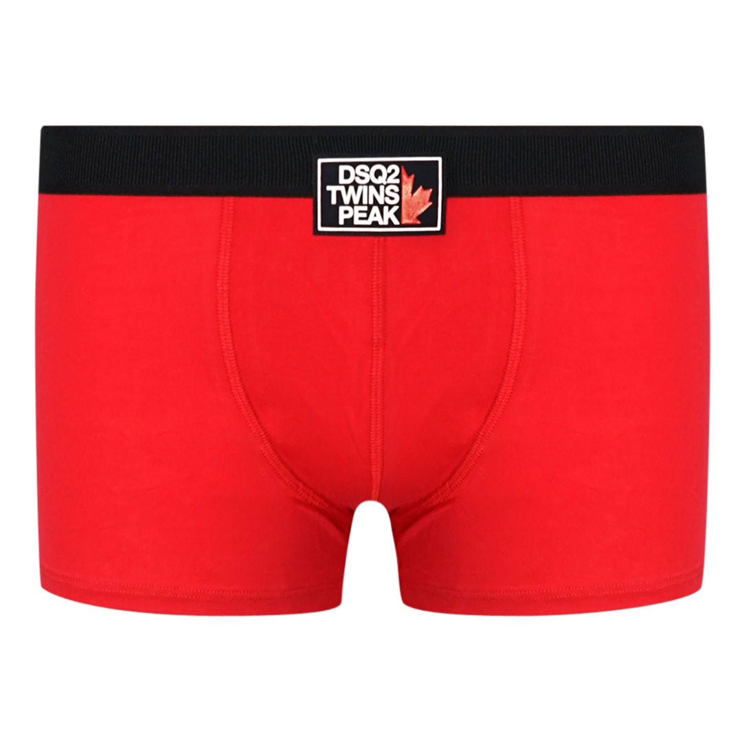 Dsquared2 Twin Peaks Red Single Boxer Briefs DSquared2