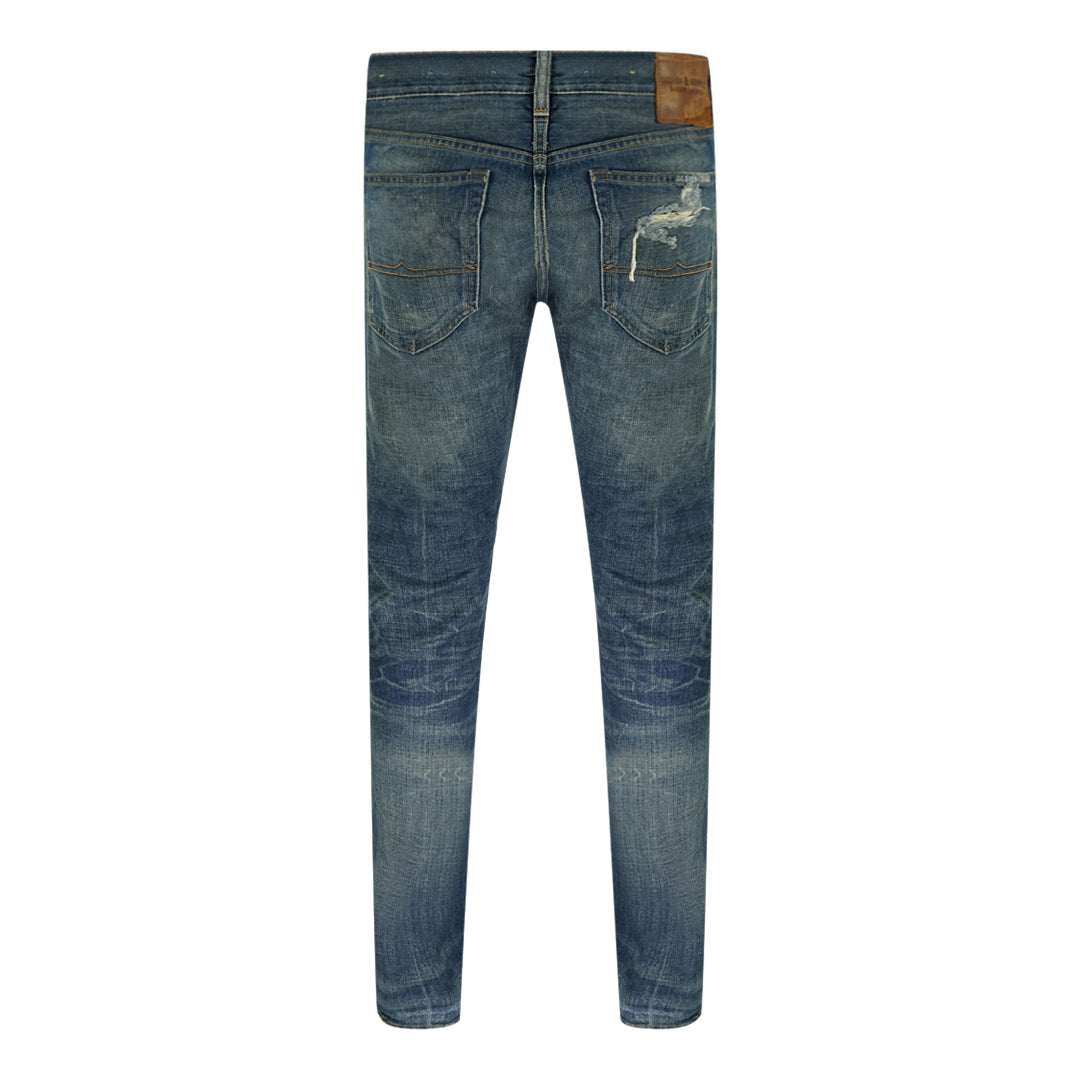 Ralph Lauren Denim Supply 067 Worn Blue Jeans Ralph Lauren