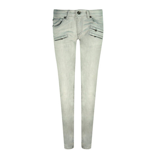 Balmain FP55205JI5202 Grey Jeans Balmain