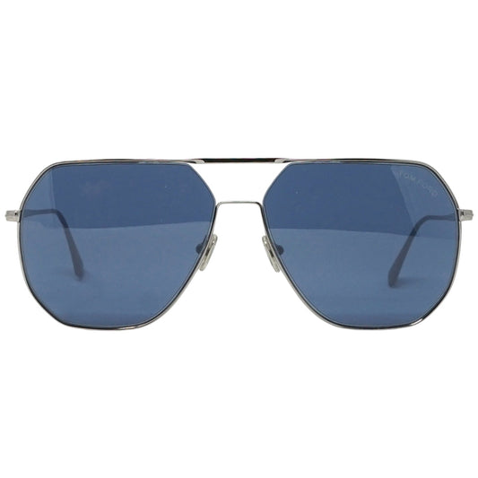 Tom Ford FT0852 14V Gilles-02 Silver Sunglasses - XKX LONDON