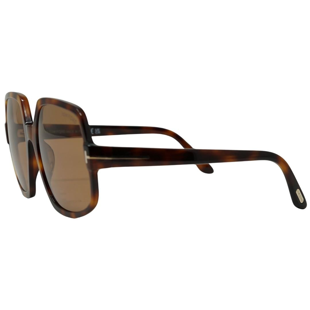 Tom Ford Delphine-02 FT0992 52E Brown Sunglasses