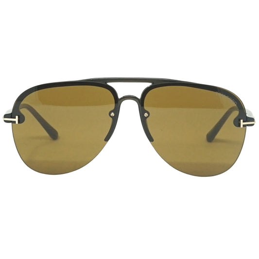 Tom Ford Terry-02 FT1004 51E Brown Sunglasses - XKX LONDON