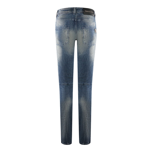 Balmain HP58202JL8253 Blue Jeans - XKX LONDON