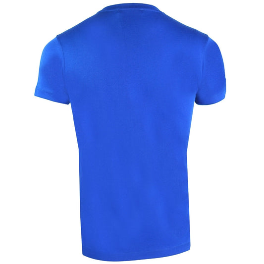 Roberto Cavalli Logo Blue T-Shirt