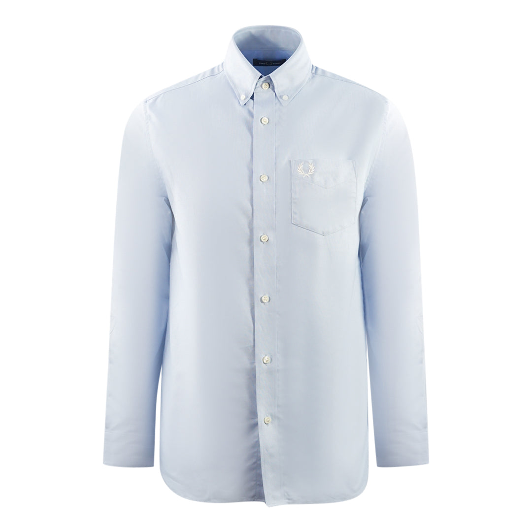 Fred Perry Oxford Light Smoke Casual Shirt