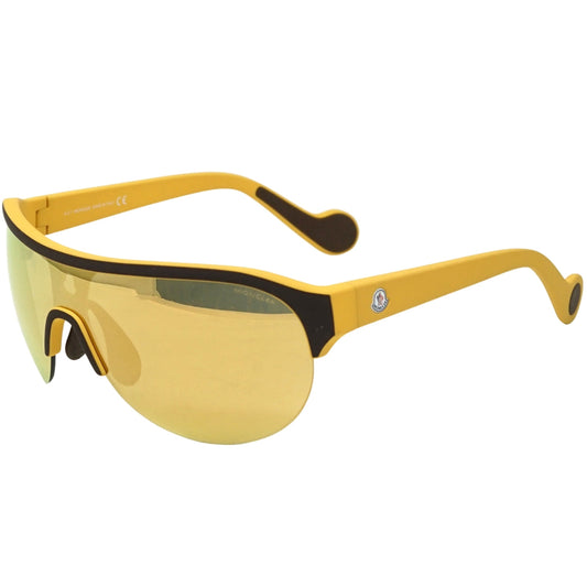 Moncler ML0049 50L OO Yellow Sunglasses Moncler