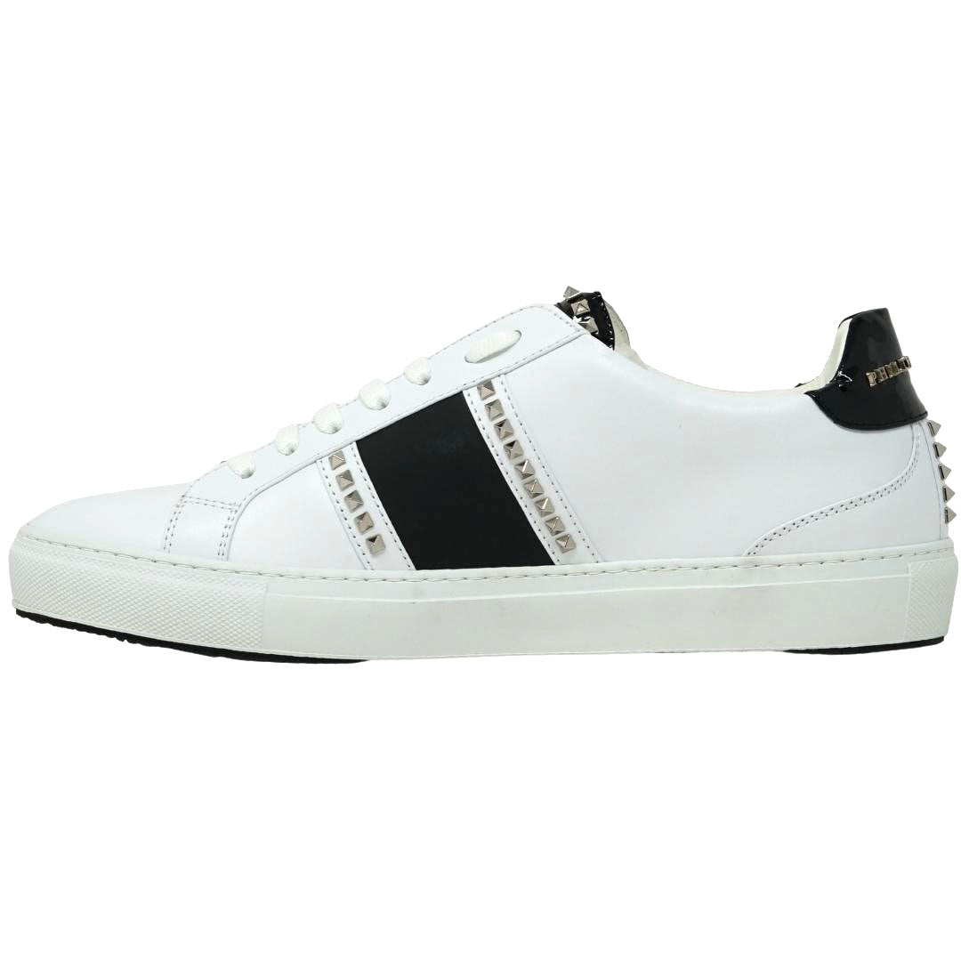 Philipp Plein MSC1482 0102 "Brooks" White Sneakers - XKX LONDON