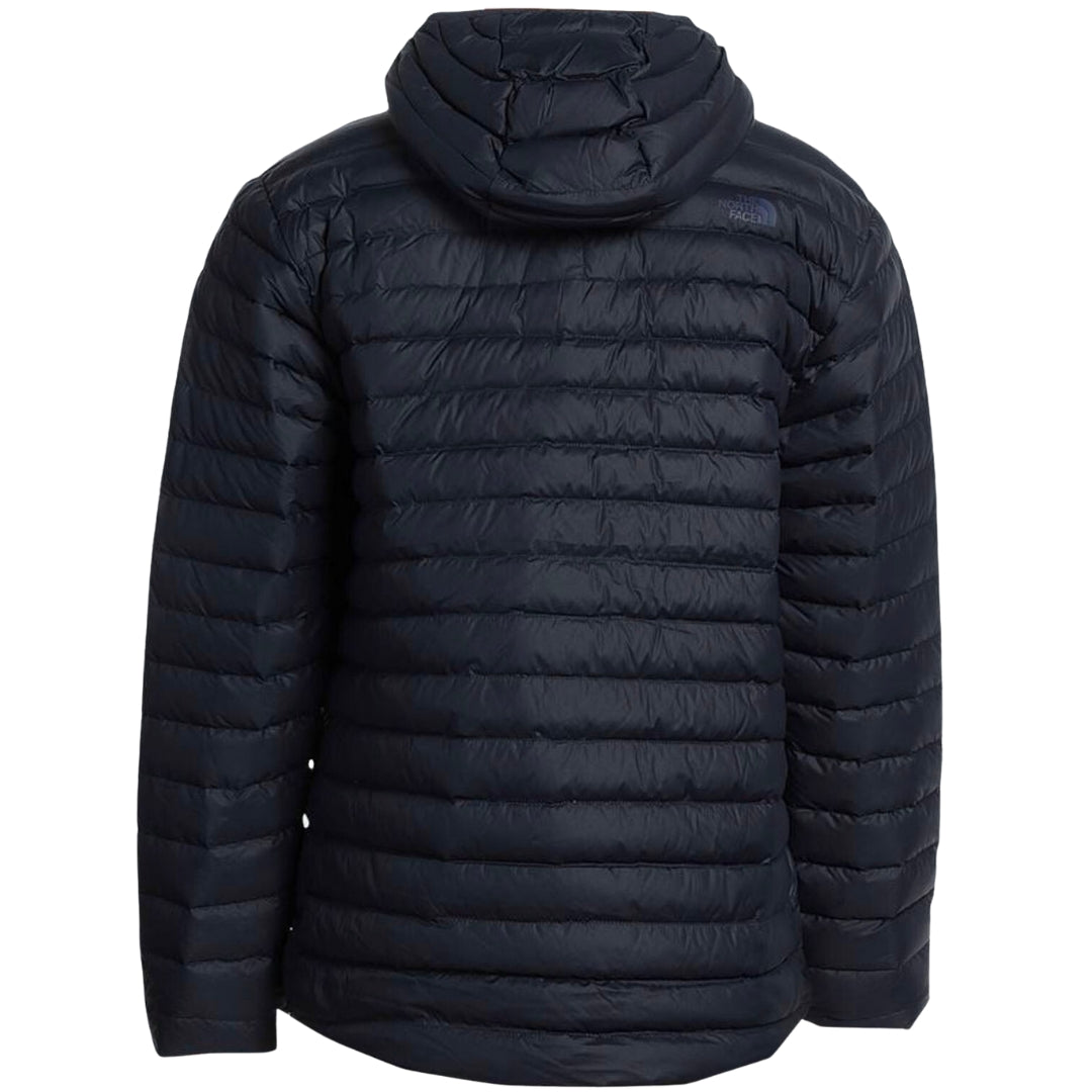 The North Face M Stretch Aviator Navy Hooded Down Jacket North Face