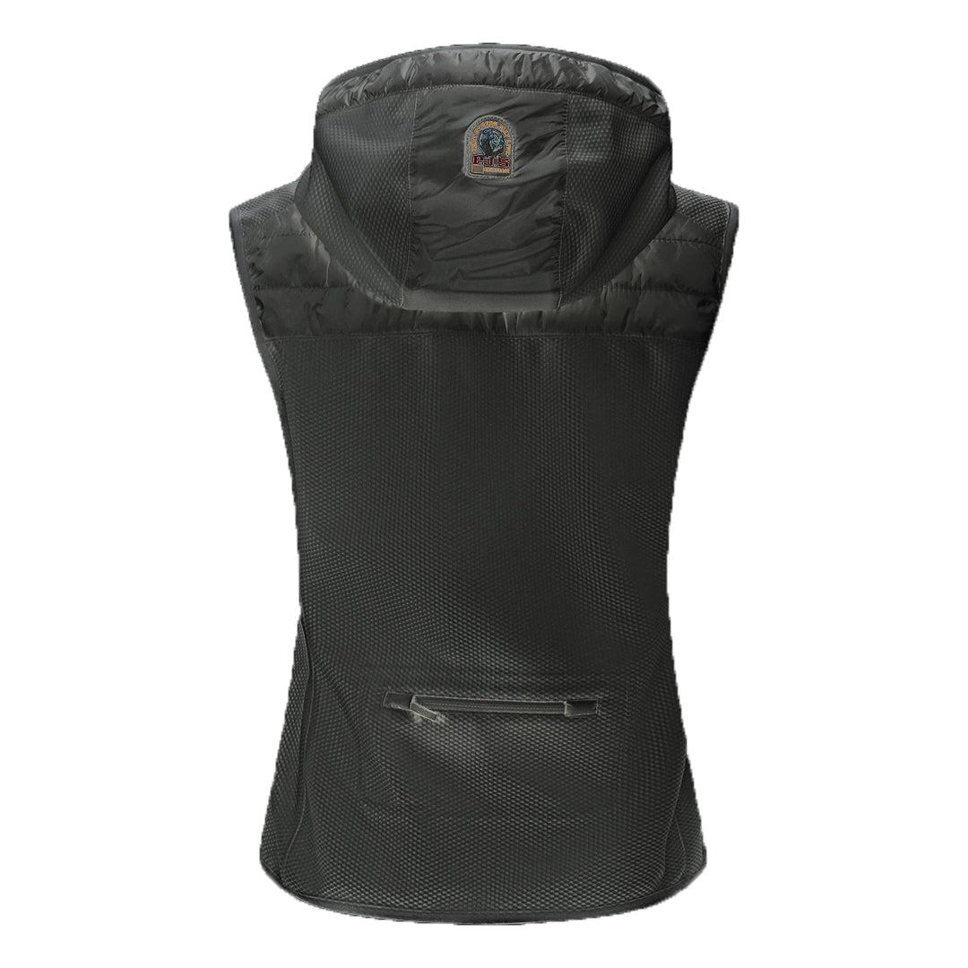 Parajumpers Nicky Black Hooded Gilet Parajumpers