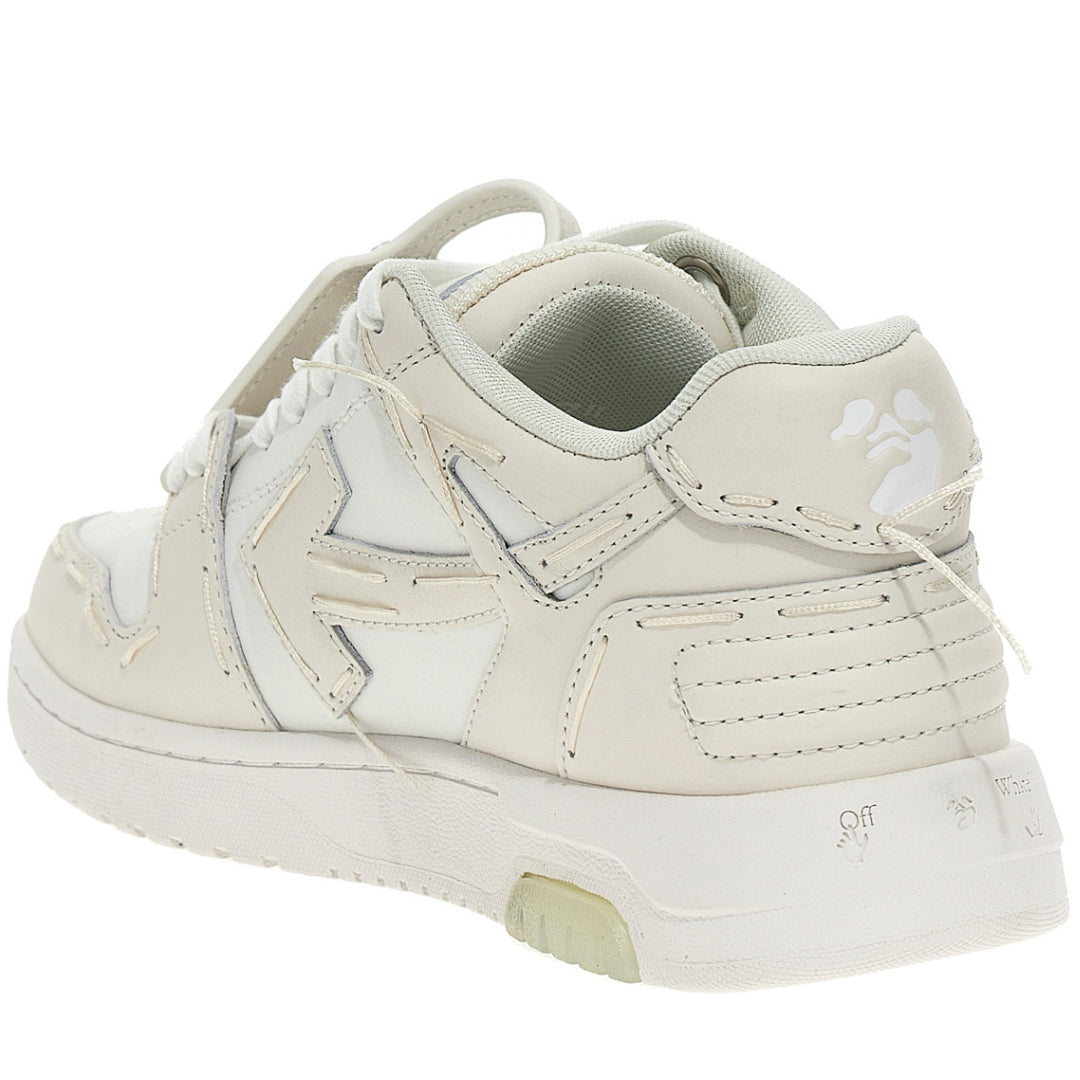 Off-White Out Of Office White Leather Sneakers