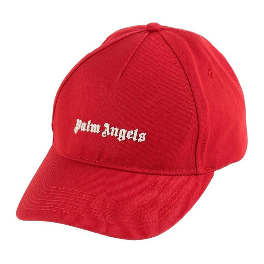 Palm Angels Logo Red Cap - XKX LONDON