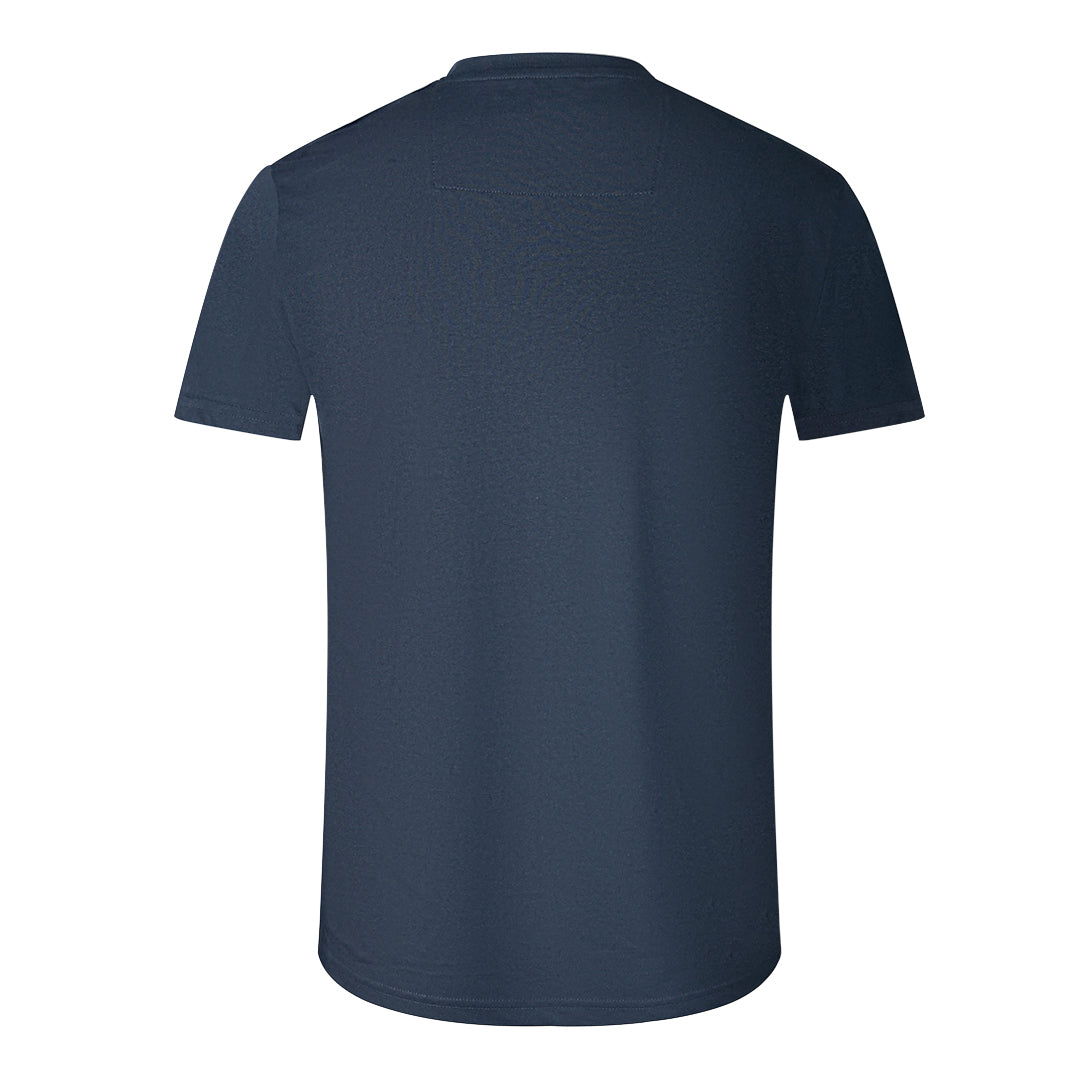 Cavalli Class Bold Logo Navy T-Shirt - XKX LONDON