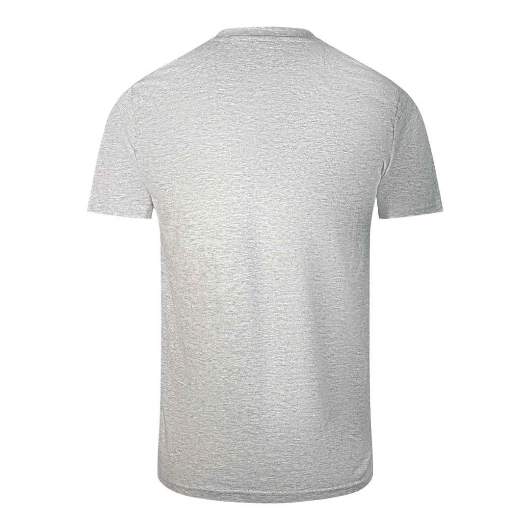 Cavalli Class Leopard Profile Design Grey T-Shirt