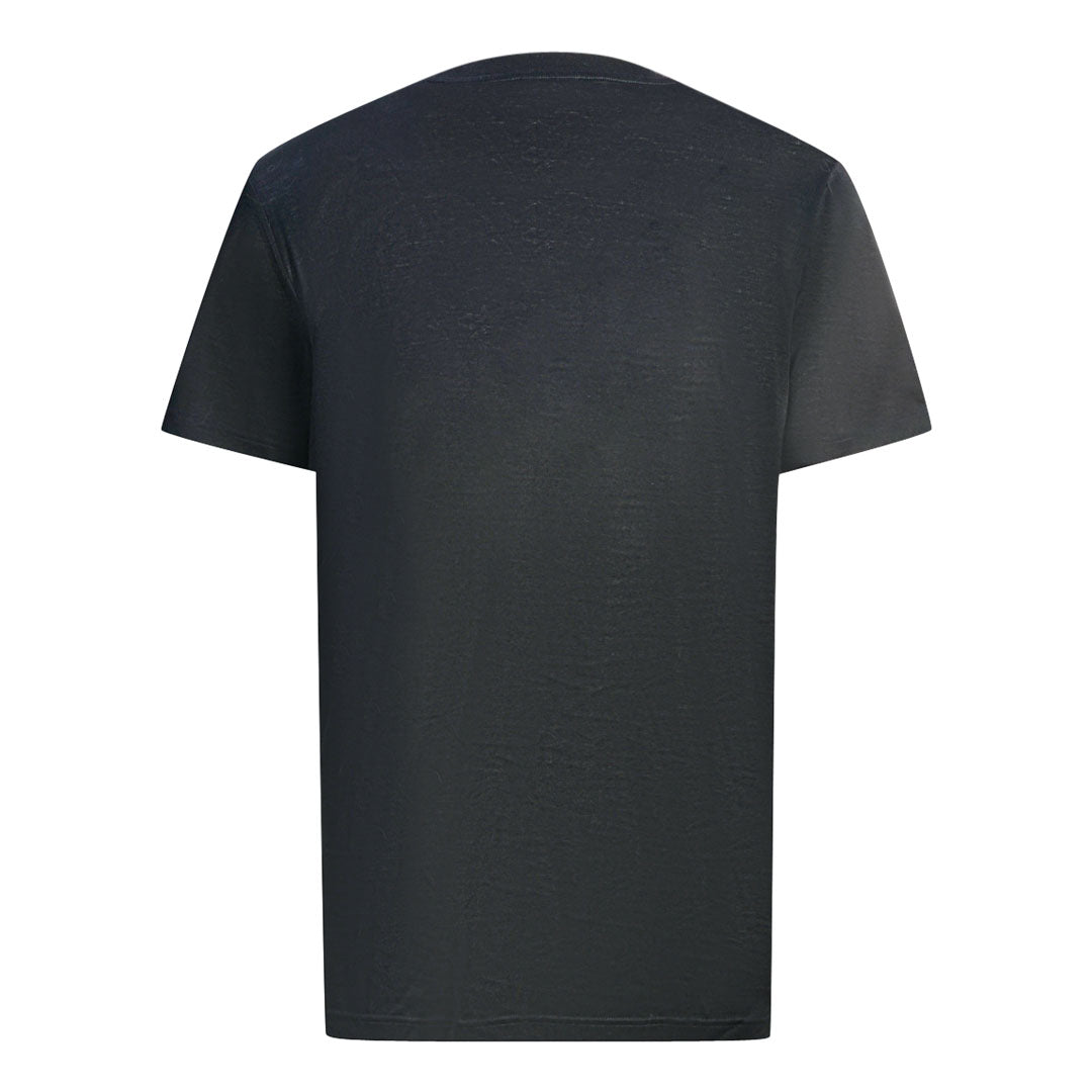 Lanvin Silver Censor Black T-Shirt Lanvin