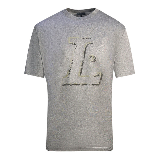Lanvin Imprime Place Grey T-Shirt Lanvin
