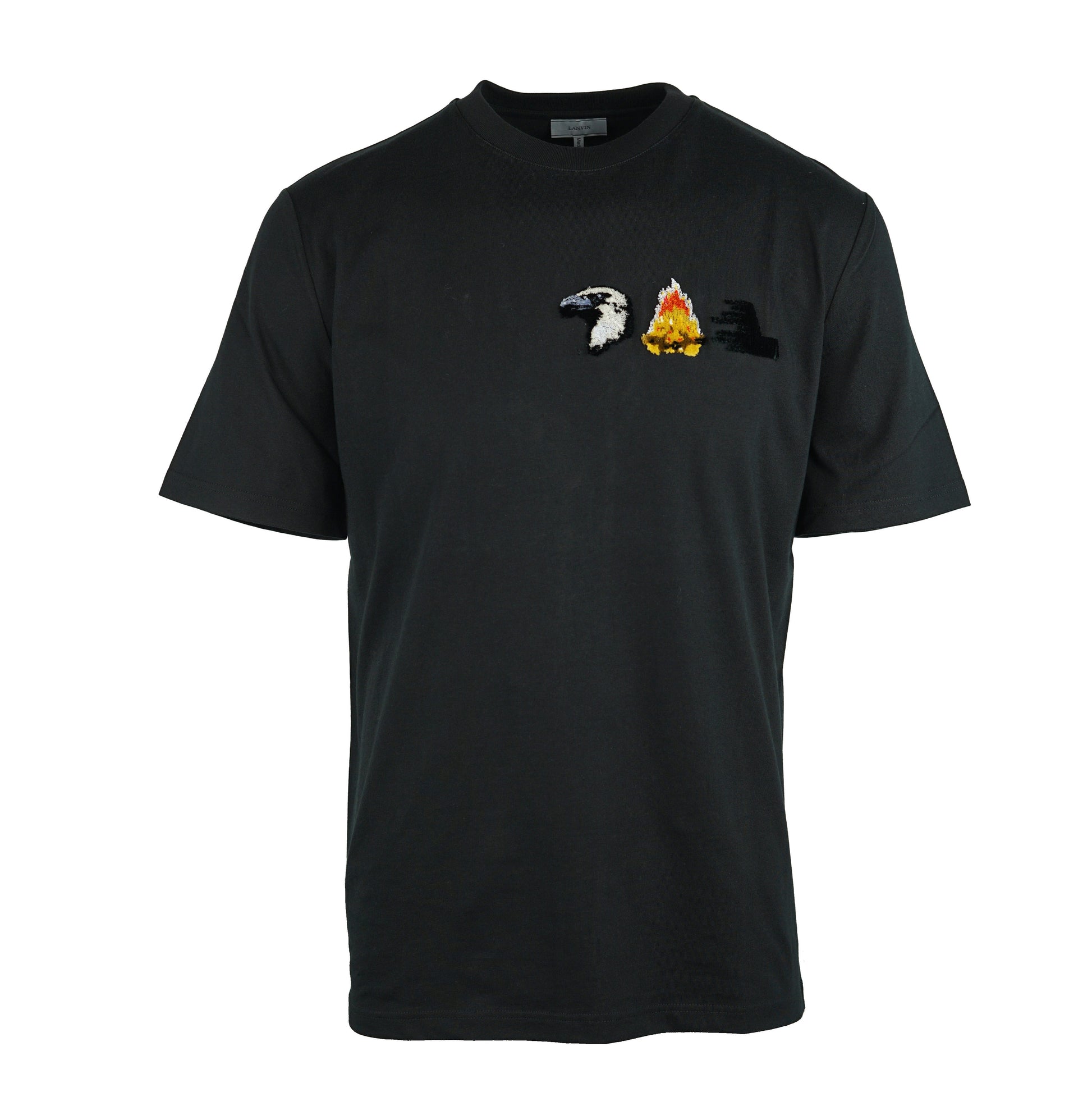 Lanvin RMJE0033A18 10 Black T-Shirt Lanvin