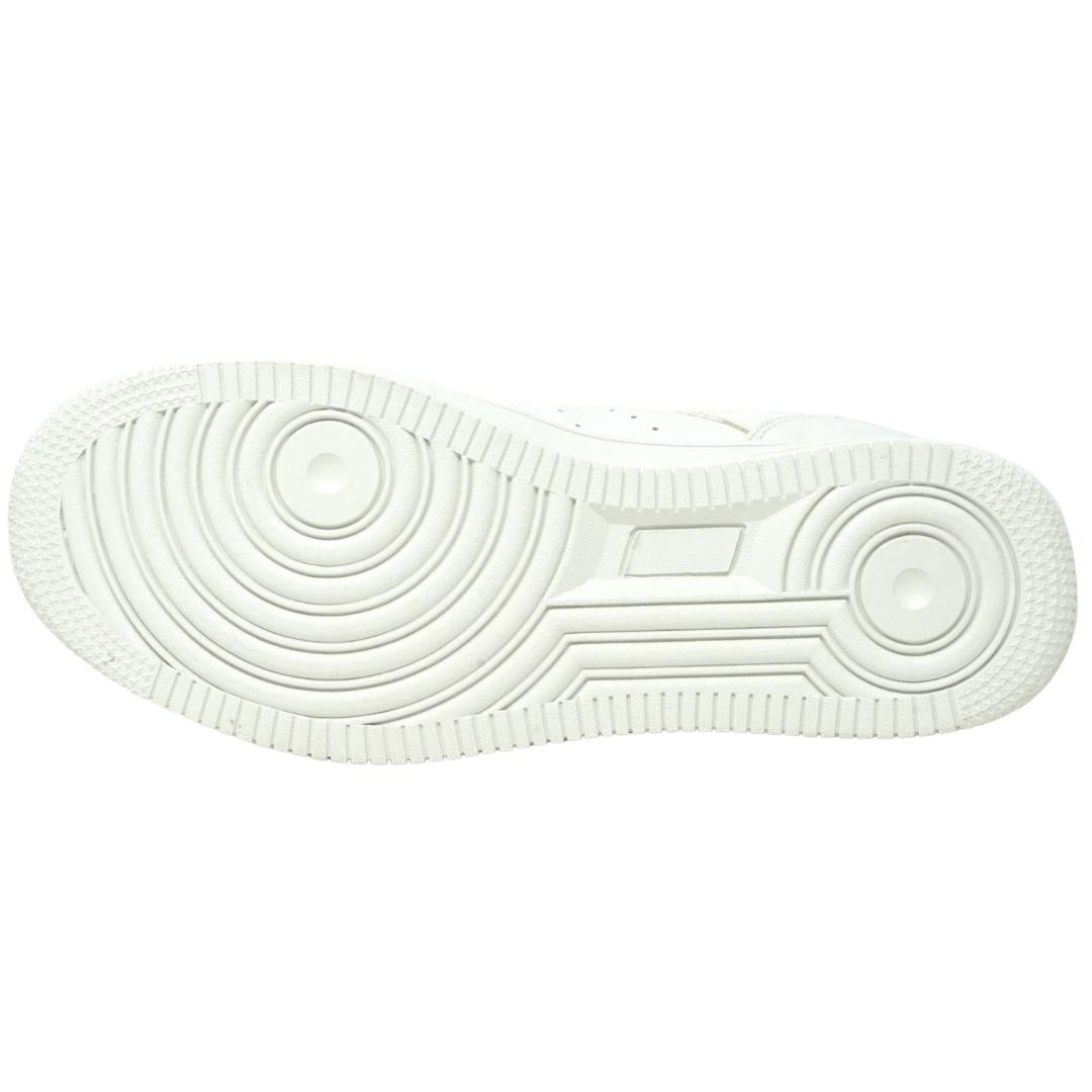 Plein Sport Silver Claw Scratch Logo White Sneakers Plein Sport