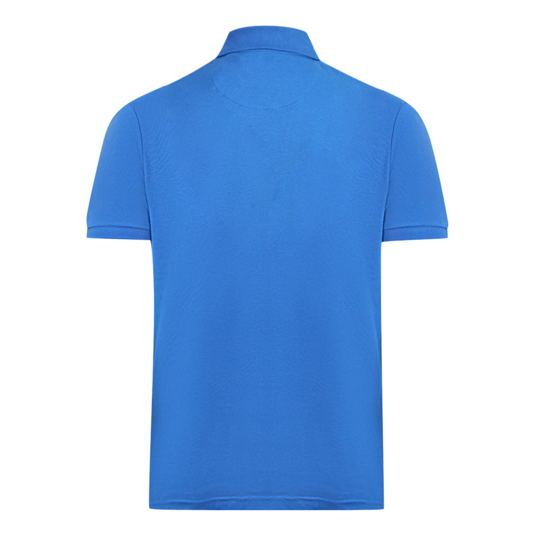 Lyle & Scott Spring Blue Plain Polo Shirt