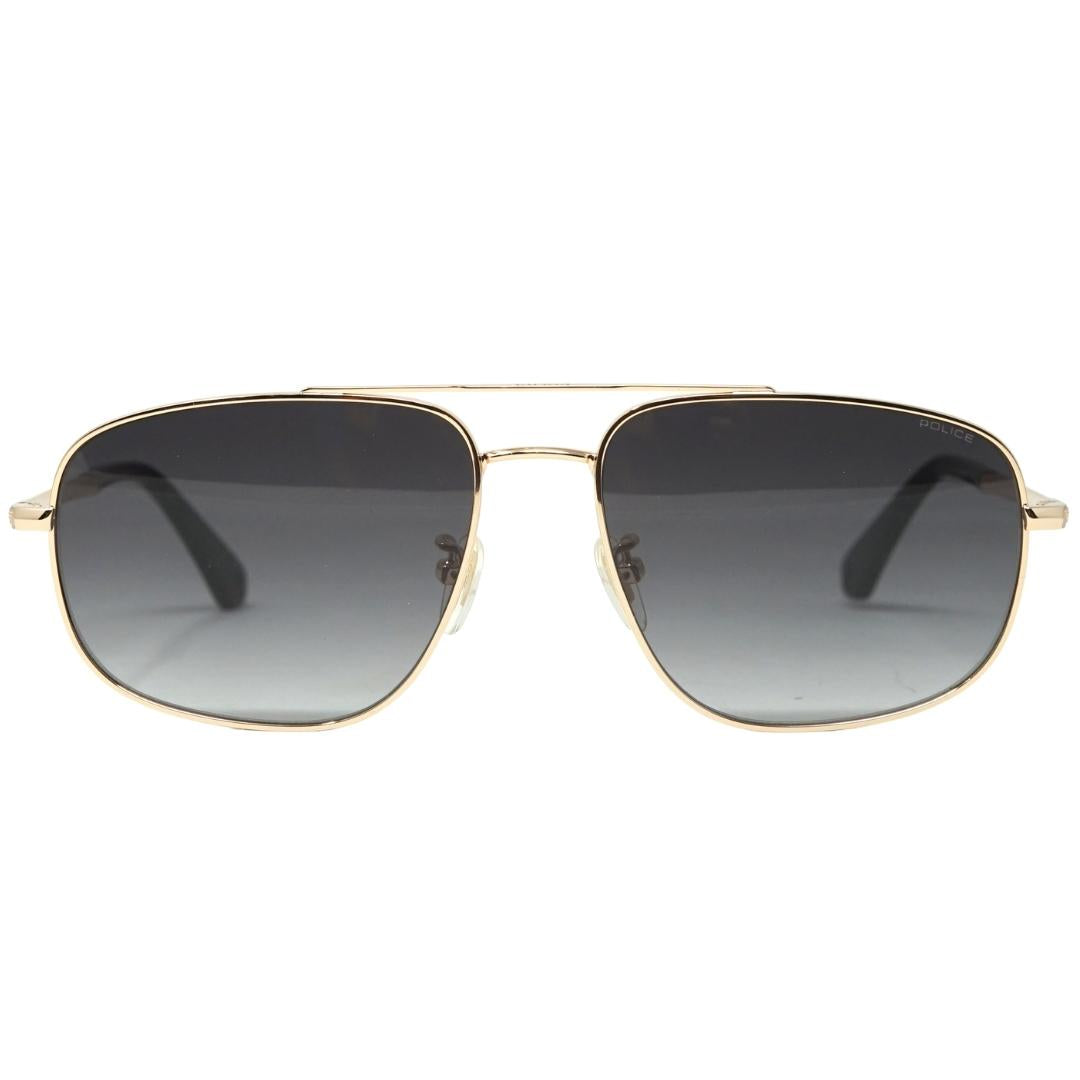 Police SPLE04M 0300 Gold Sunglasses