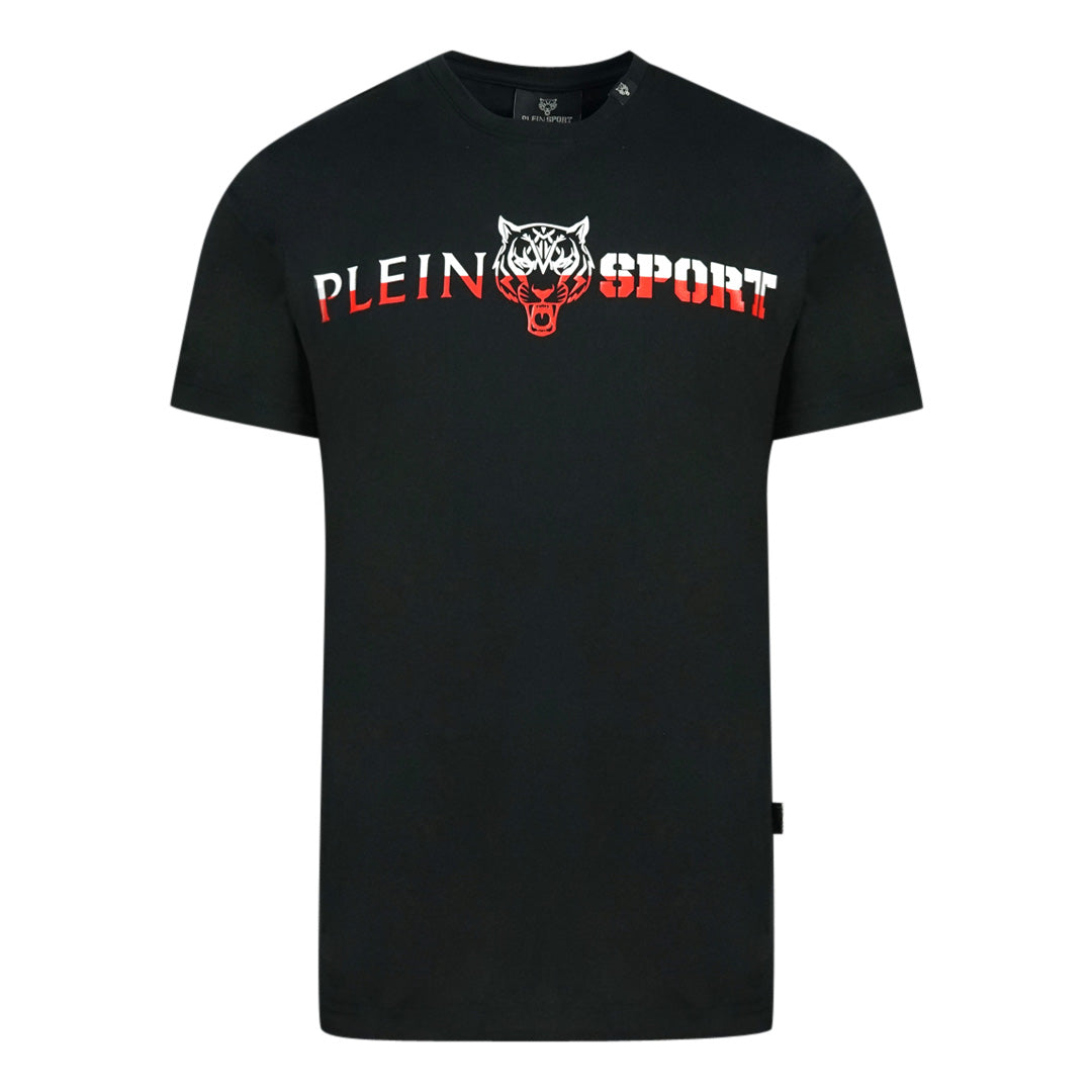 Plein Sport Bold Split Logo Black T-Shirt Philipp Plein Sport