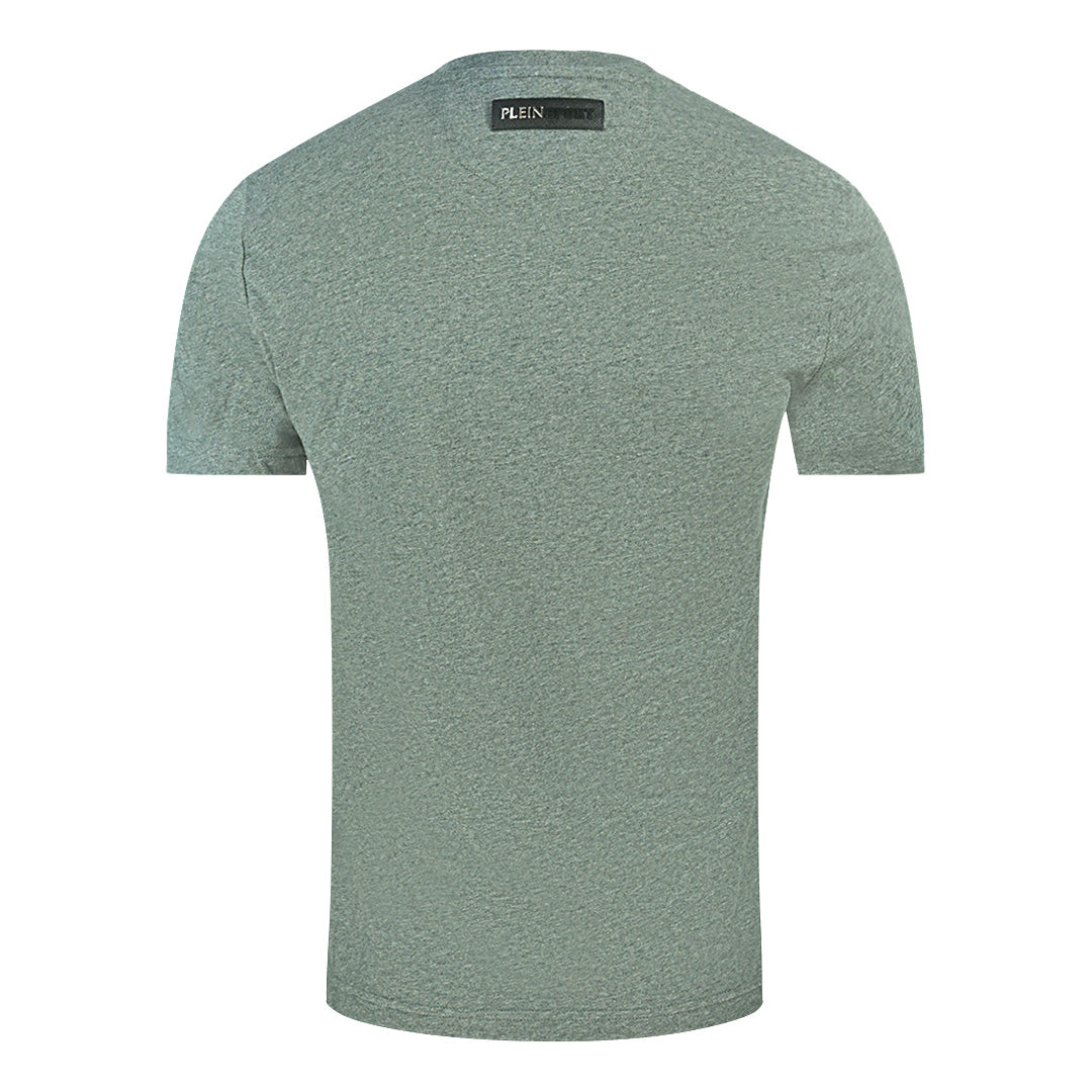 Plein Sport Scribble Layer Logo Grey T-Shirt Philipp Plein Sport