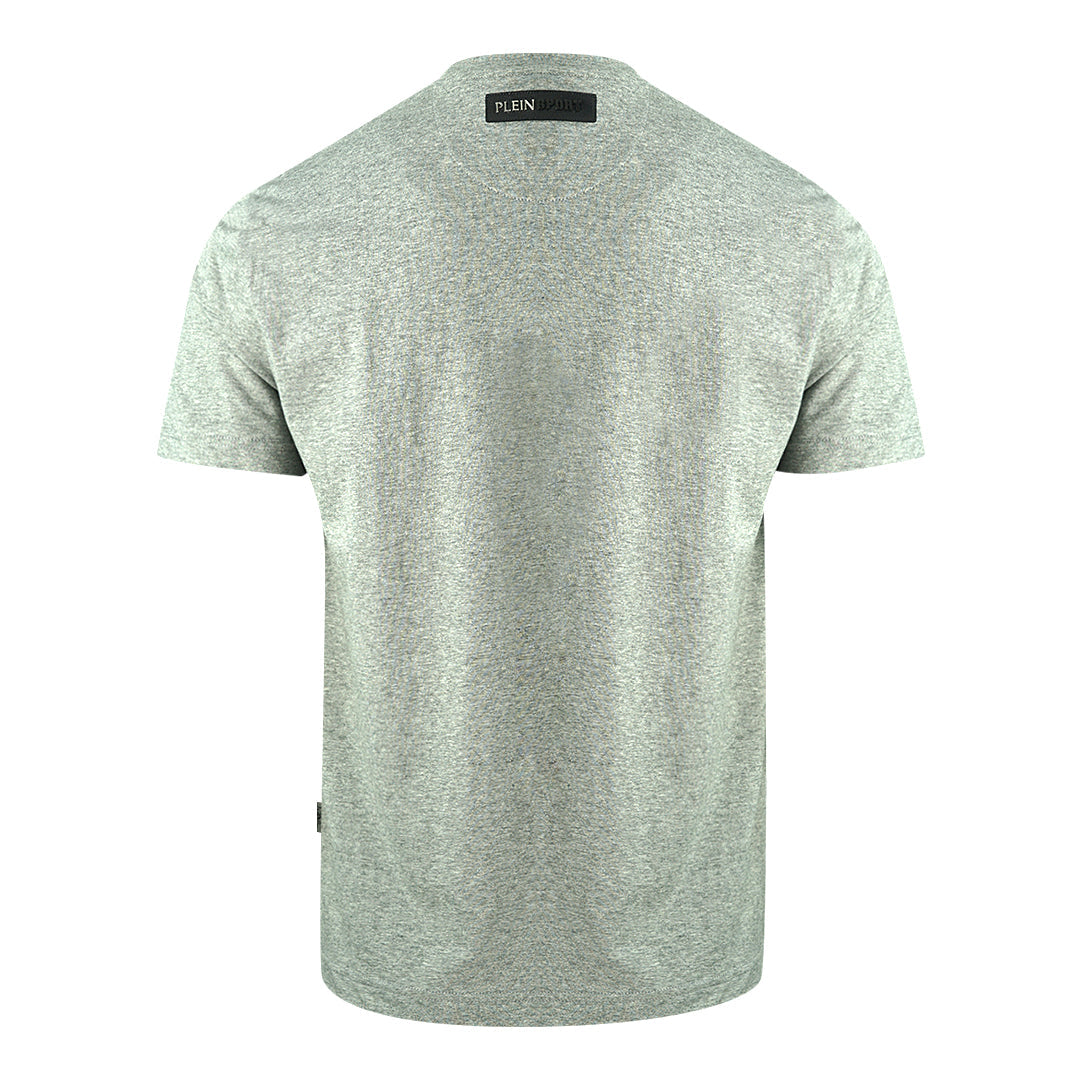Plein Sport Tigerhead Bold Logo Grey T-Shirt Plein Sport