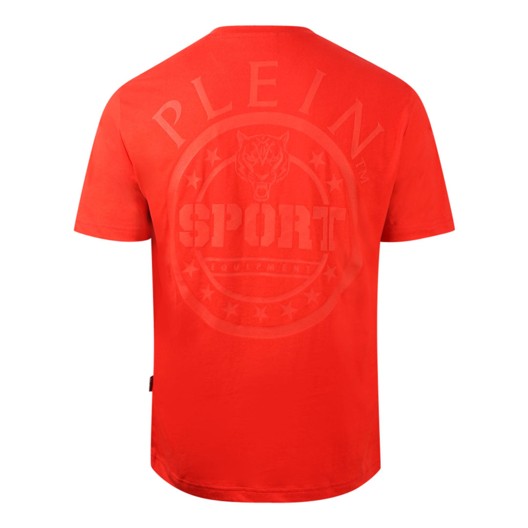 Plein Sport Patch Logo Red T-Shirt Plein Sport
