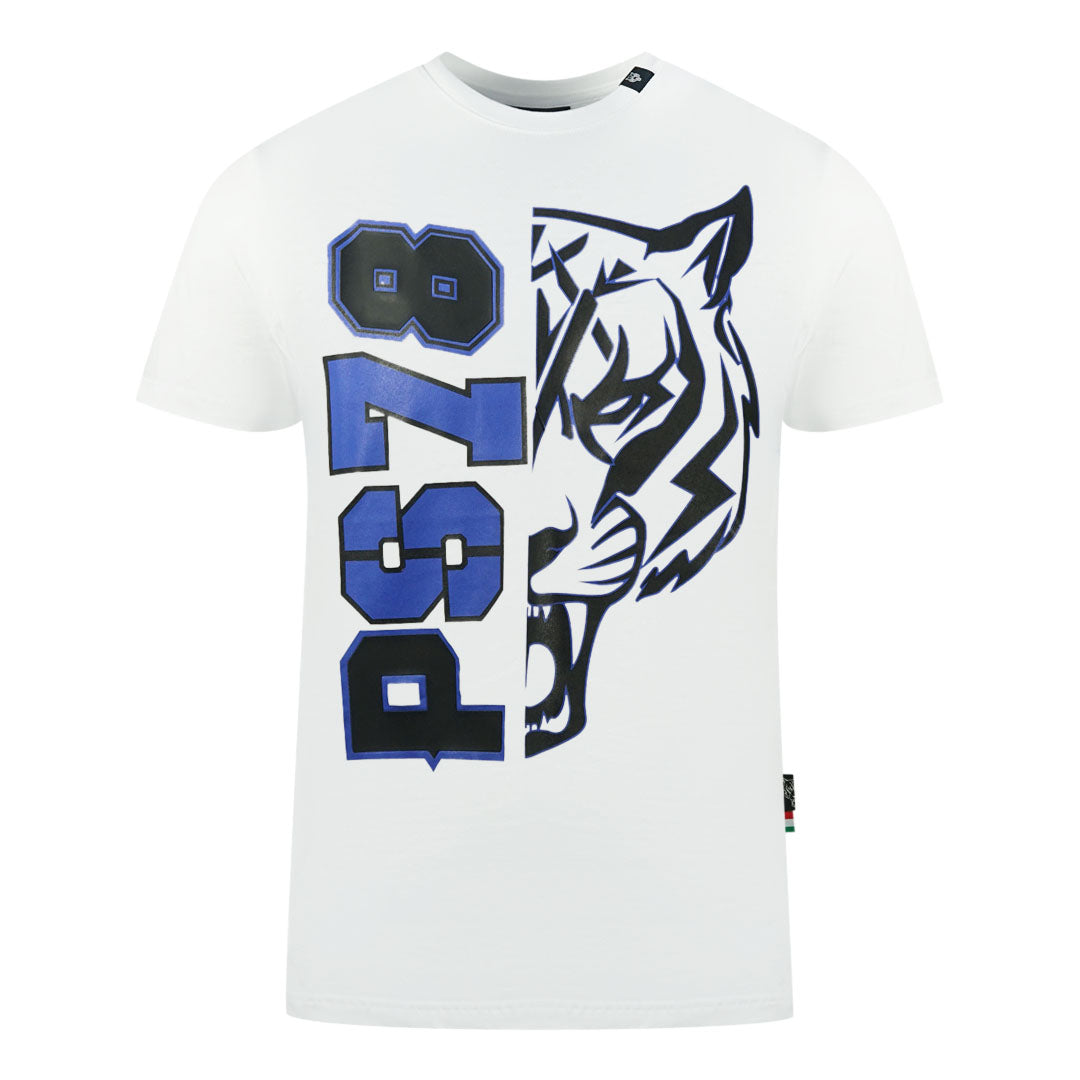 Plein Sport PS78 Design Logo White T-Shirt