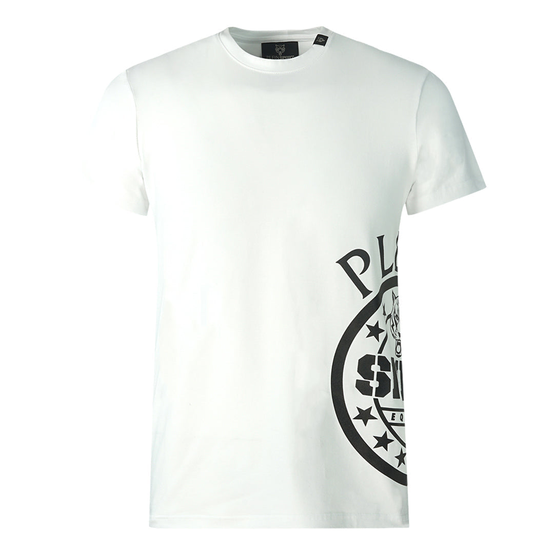Plein Sport Side Logo White T-Shirt Philipp Plein Sport