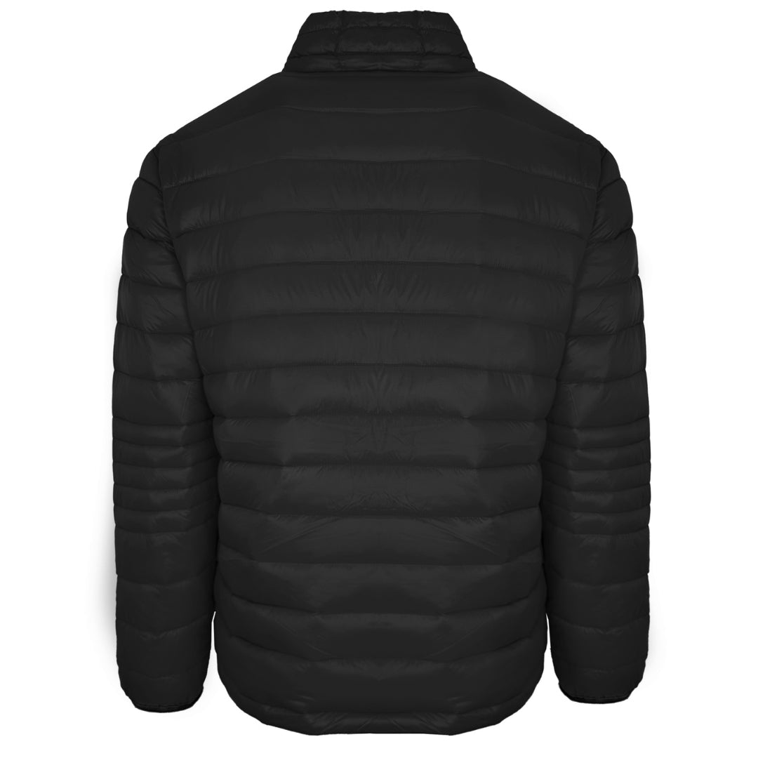Plein Sport Plain Padded Black Jacket - XKX LONDON