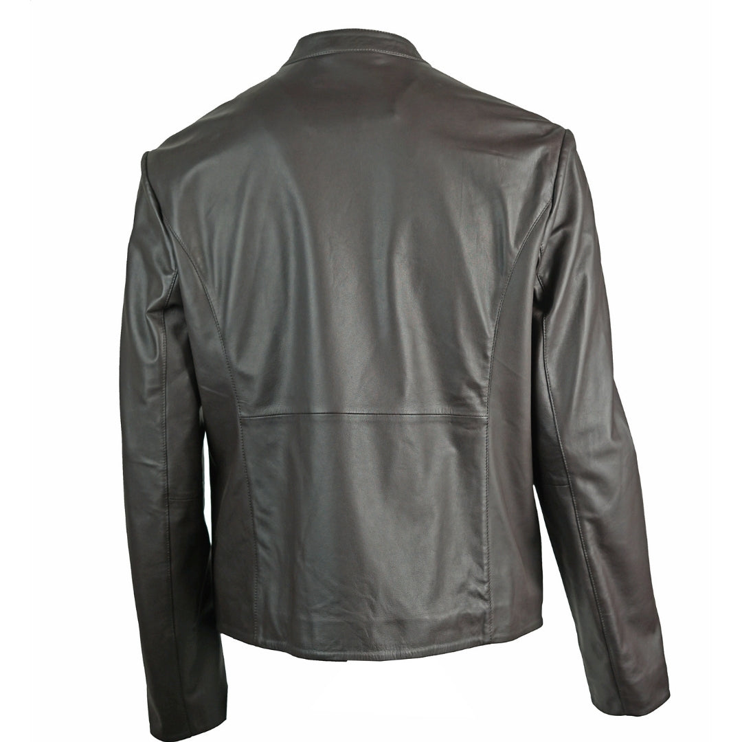 Emporio Armani W1B50P W1P52 0479 Leather Jacket Emporio Armain