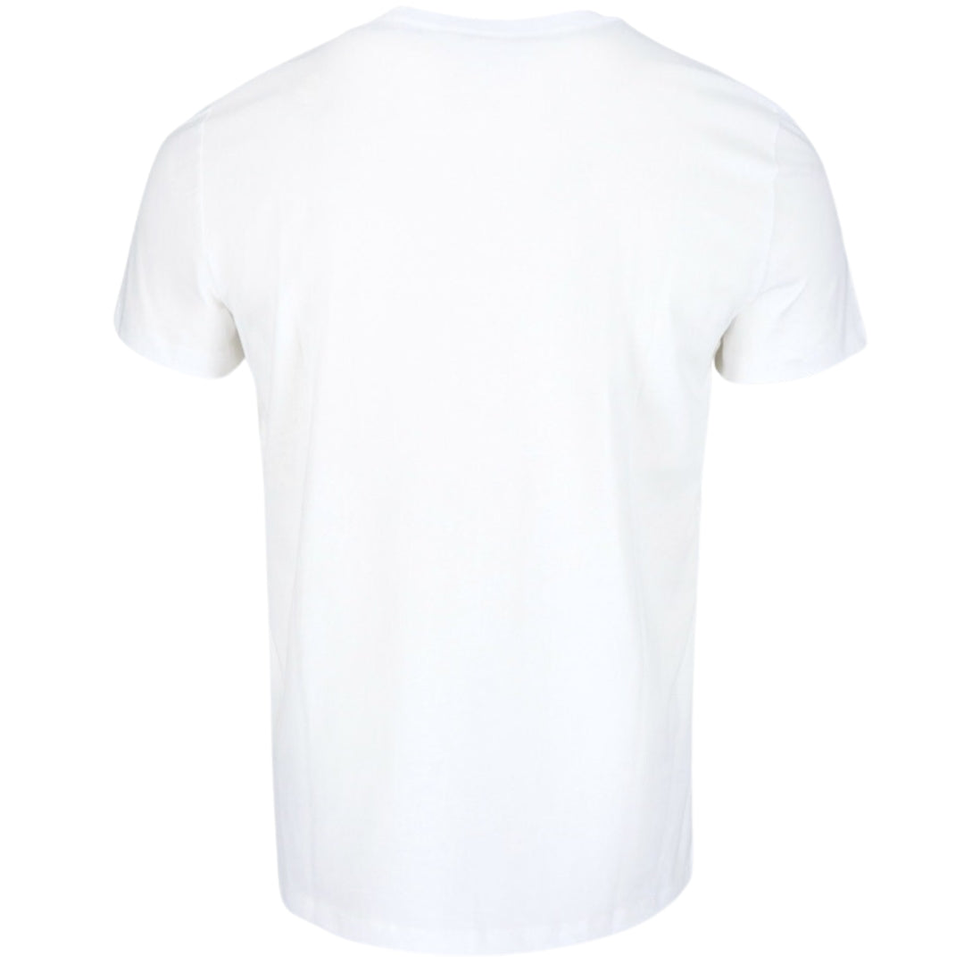 Balmain Paris Bold Branded Logo White T-Shirt