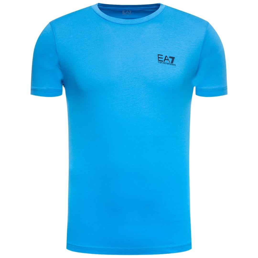 EA7 Blue V-Neck T-Shirt EA7