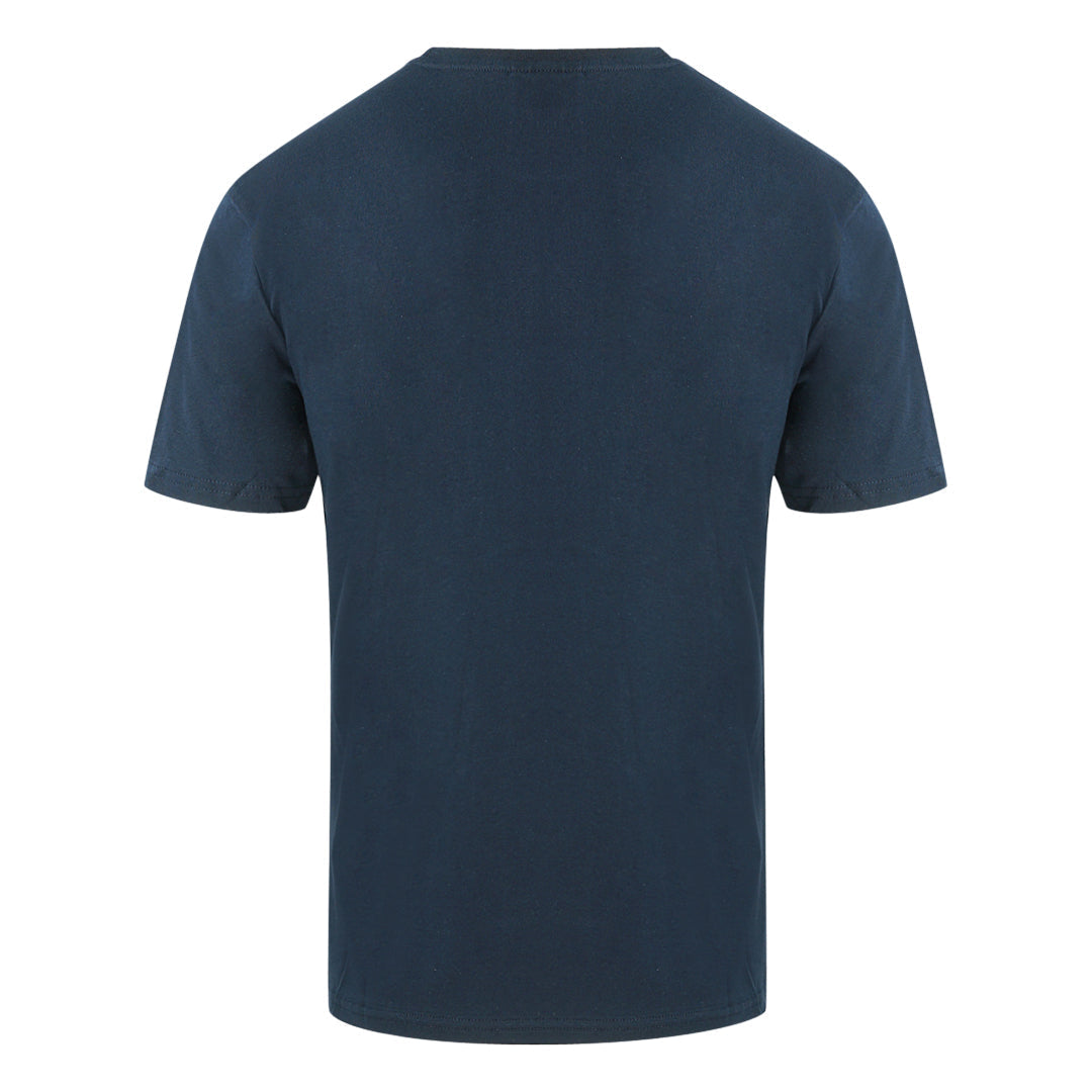 North Sails Block Brand Logo Navy Blue T-Shirt