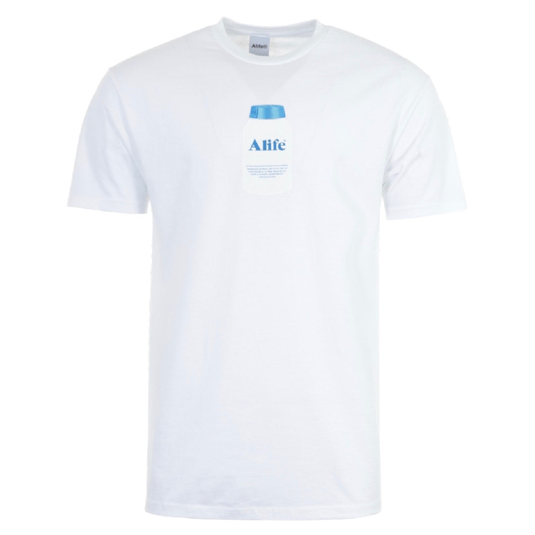 Alife Painkiller Logo White T-Shirt - XKX LONDON
