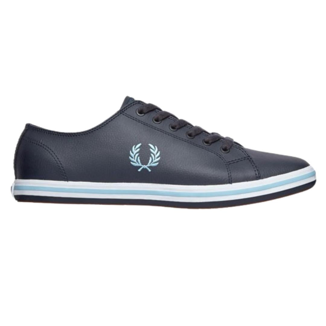 Fred Perry Kingston Leather B7163 608 Navy Blue Trainers Fred Perry