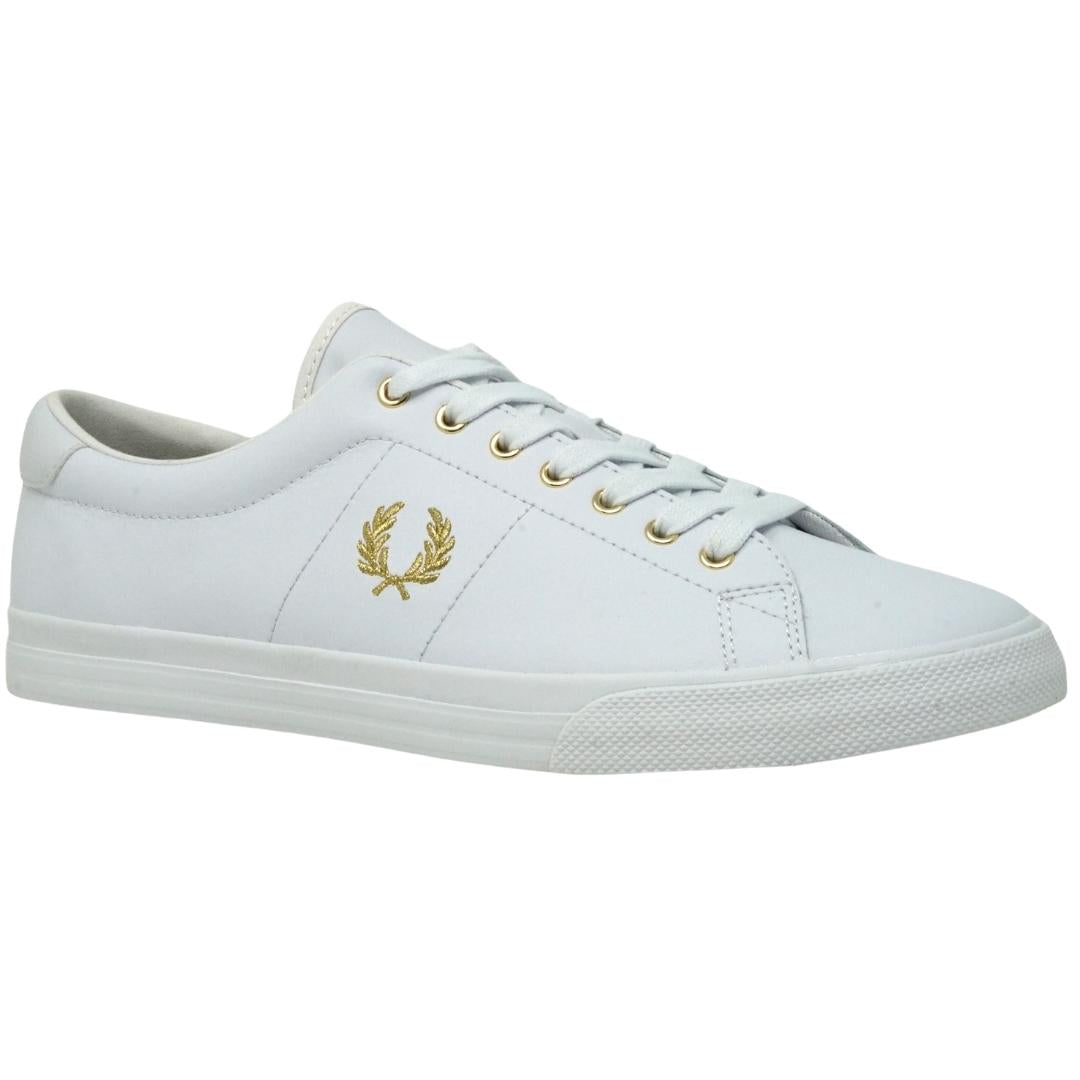 Fred Perry Spencer Leather B8288 100 White Trainers