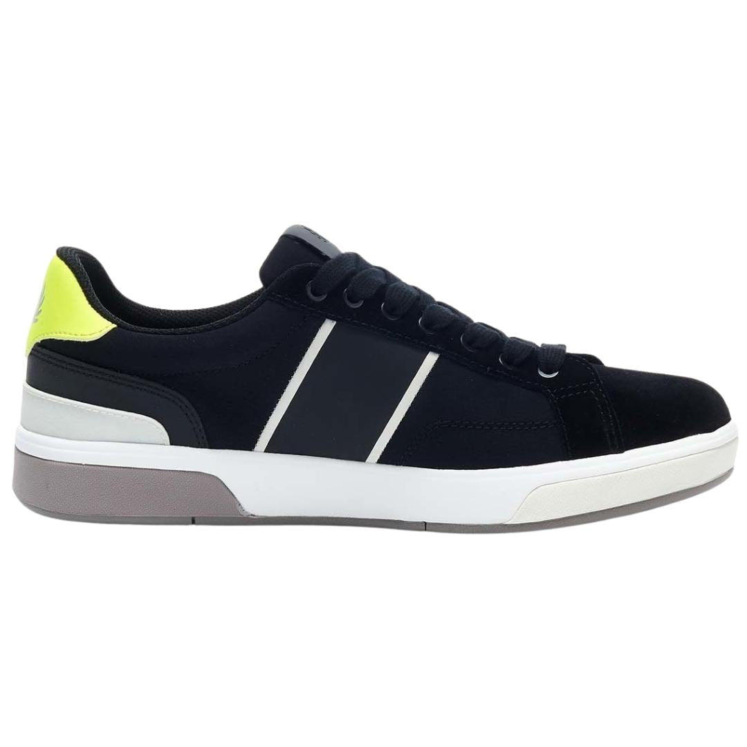 Fred Perry B9171 102 Black Trainers - XKX LONDON