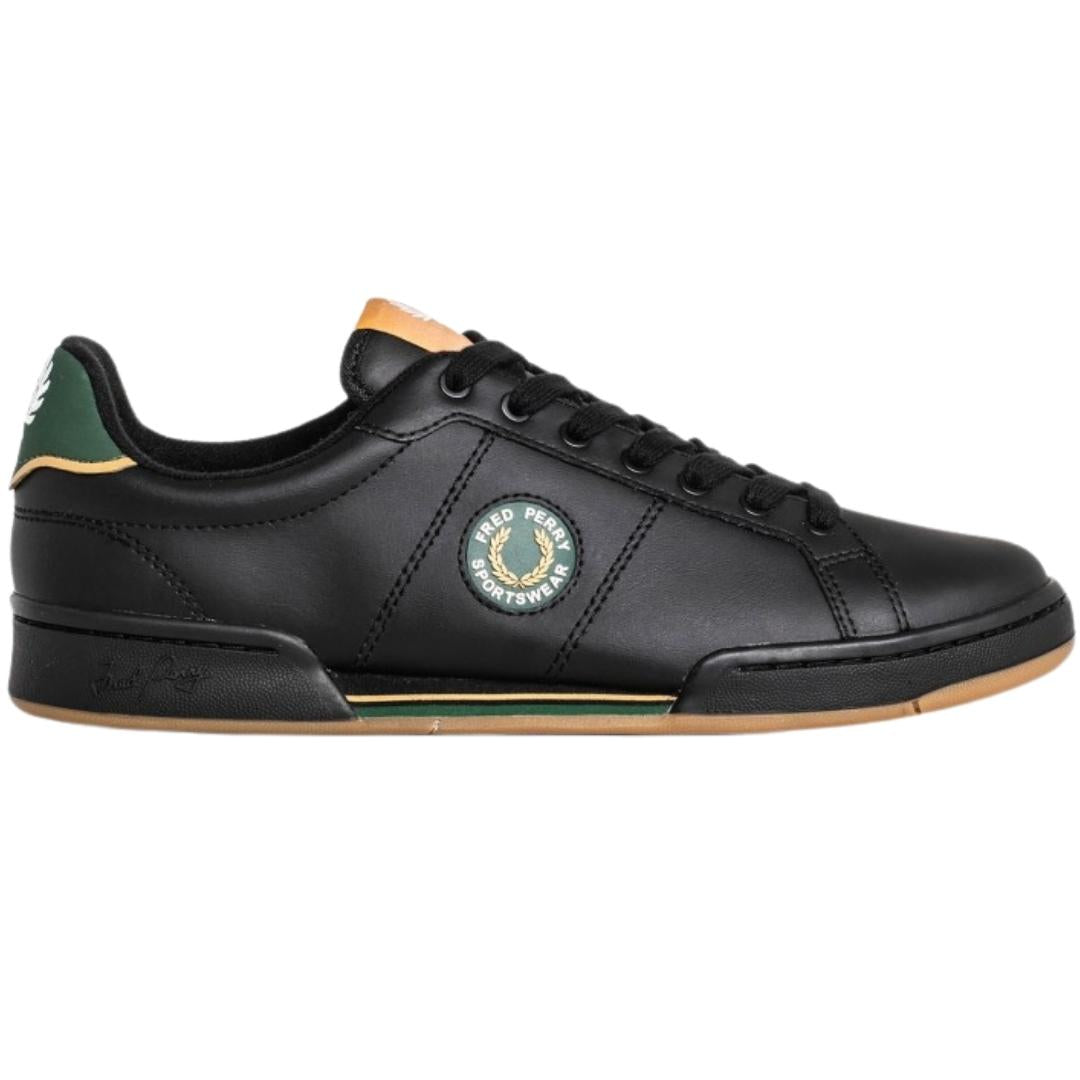 Fred Perry B9262 102 Black Trainers Fred Perry