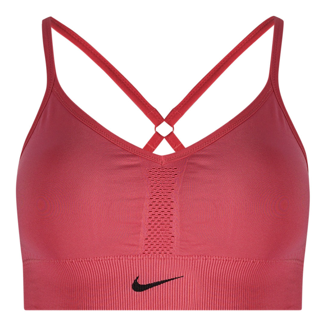Nike Dri-Fit Padded Pink Sports Bra - XKX LONDON