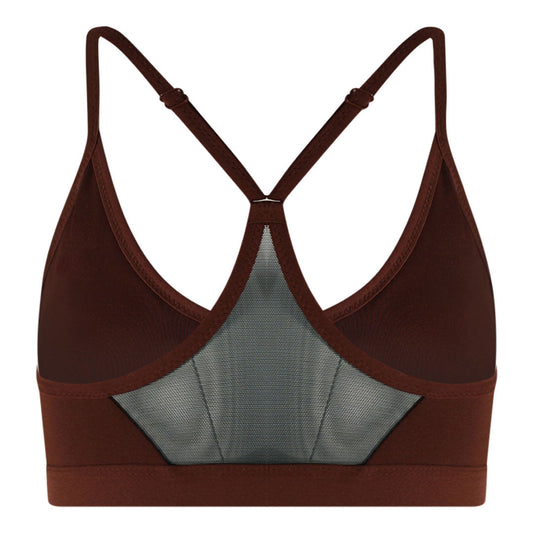 Nike Light-Support Padded Red Sports Bra