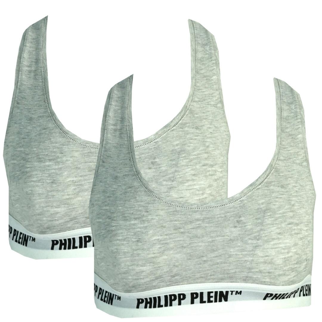 Philipp Plein DUPT01 94 Underwear Sports Bra Two Pack - XKX LONDON