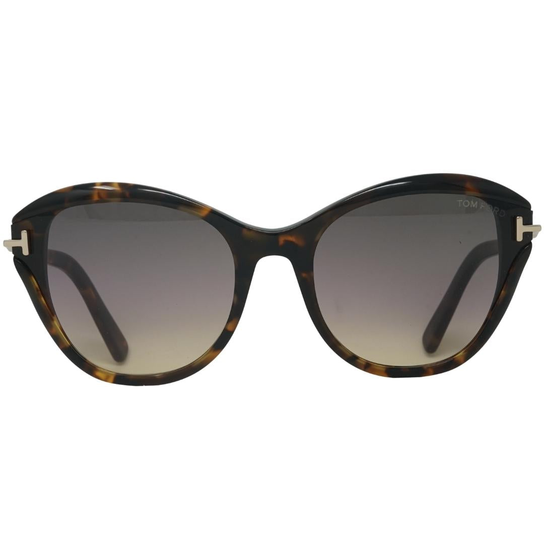 Tom Ford Leigh FT0850 55B Brown Sunglasses