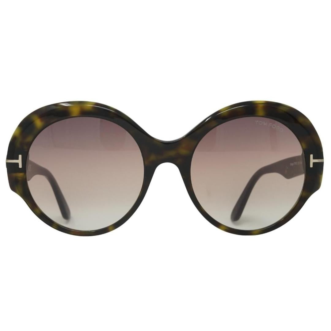 Tom Ford Ginger FT0873 52F Brown Sunglasses - XKX LONDON